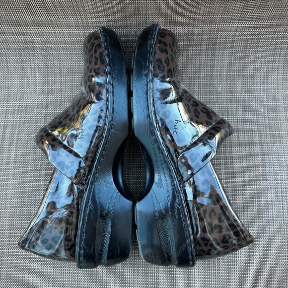 BOC Peggy brown slip on clogs, Cheetah, 10 - Picture 10 of 10